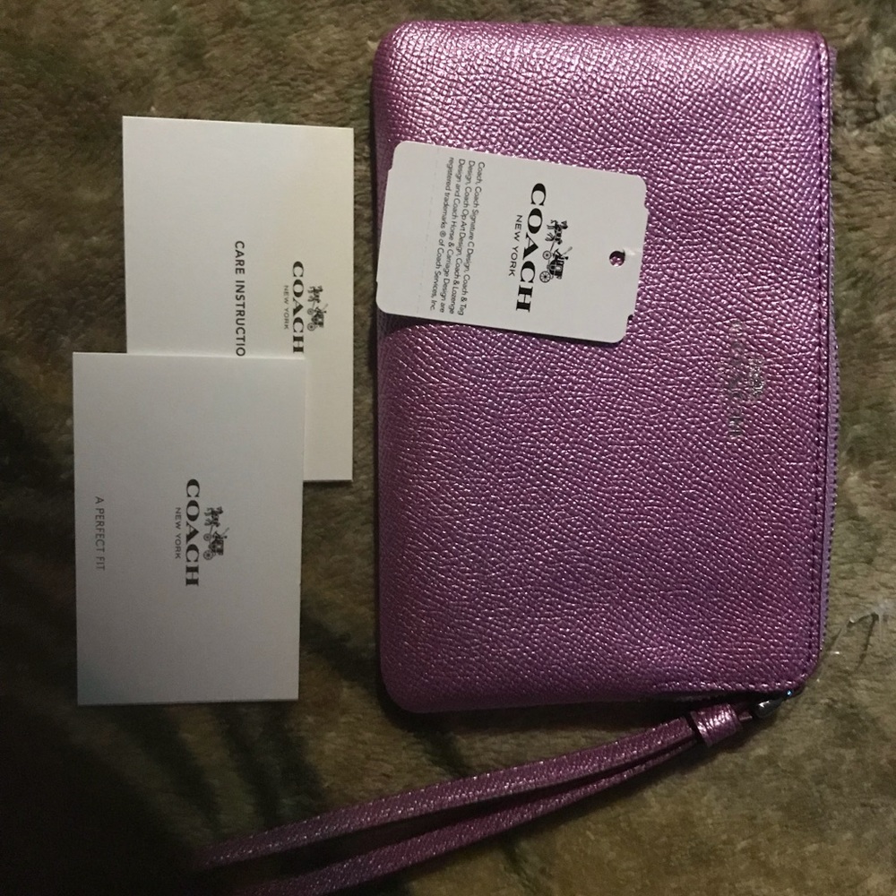 Coach wristlet bag